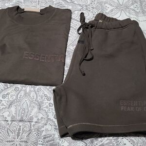 Essentials Fear of God Olive Set